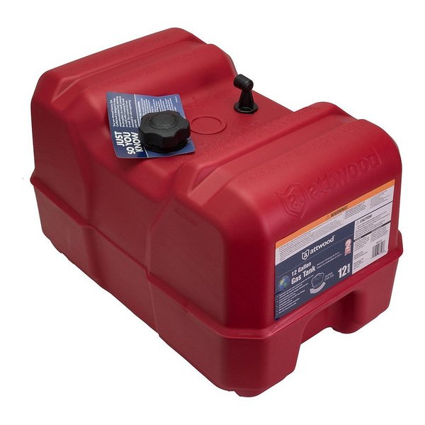 Attwood Marine Attwood Portable Fuel Tank - 12 Gallon w/o Gauge 8812LP2